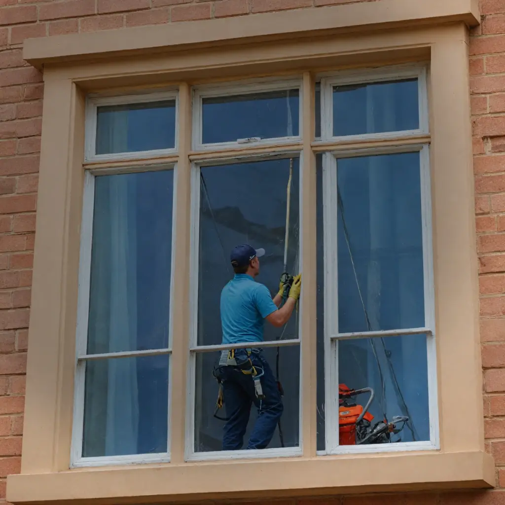 Squeaky Clean Perth's professional cleaning window.