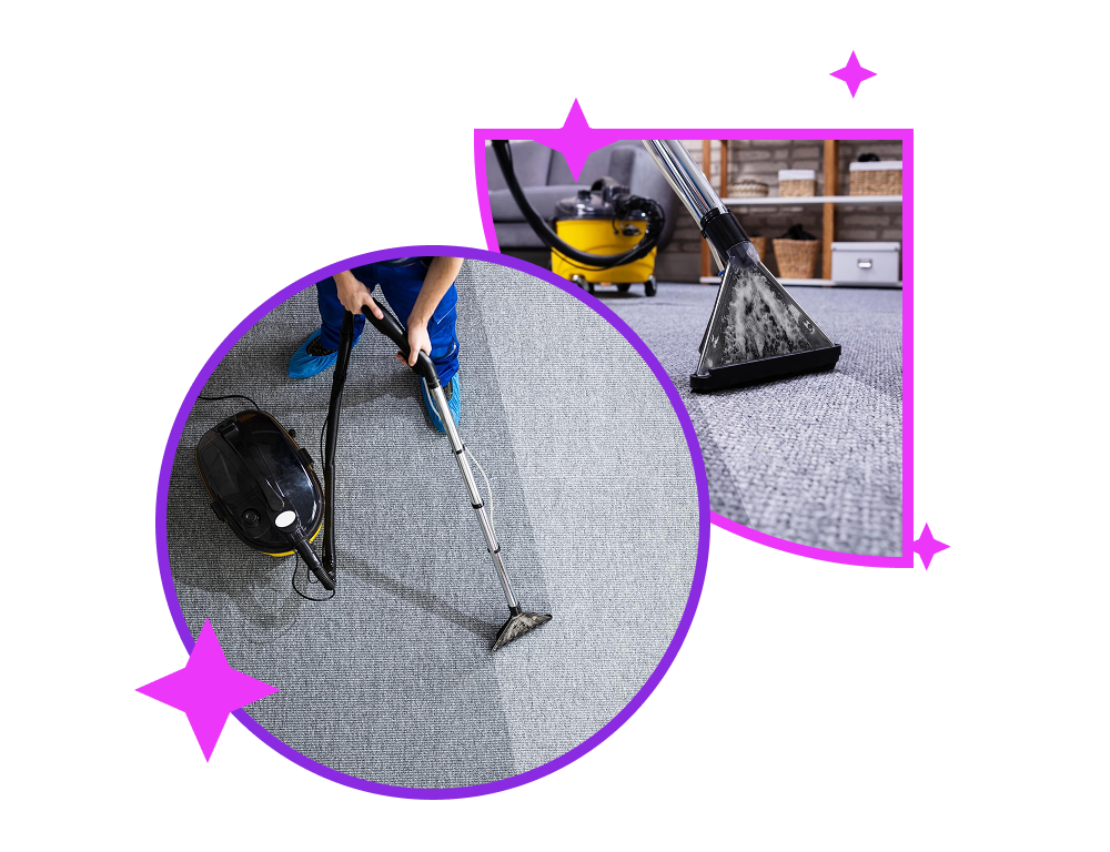 Squeaky Clean Perth's Professional cleaner's cleaning carpet in cleaning service in Applecross. And Cleaning service in Victoria Park